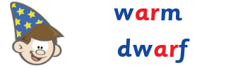 R controlled vowels - Wizard Words.